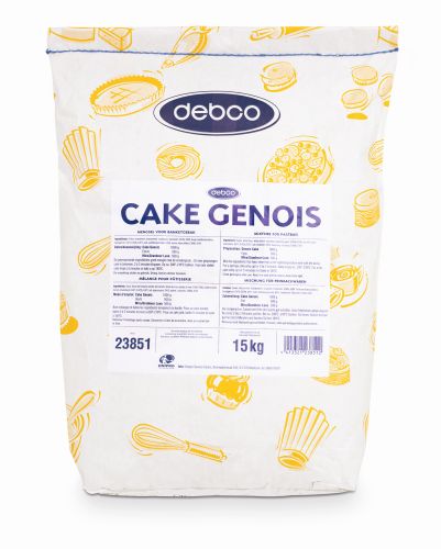 [04020165] DEBCO CAKE GENOIS MIX POUR CAKE 15KG