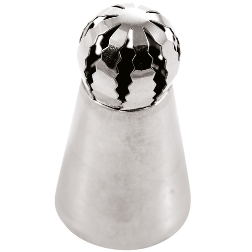 [50942829] GM STAINLESS STEEL RUSSIAN ICING NOZZLE BX0104 STRAIGHT LINE RIDGED