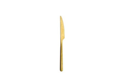 [60251586] COMAS CANADA VINTAGE GOLD TABLE KNIFE 18%