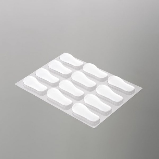 [08056246] PCB Tong entremets mallen voor 48 stuks 12,5x5,7 cm H. 1 cm 4 stuks ***s/cd***
