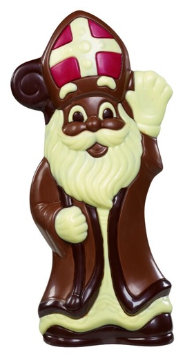 [15030603] COLORED SAINT NICOLAS HOLLOW 40.5CM 1 X 650GR