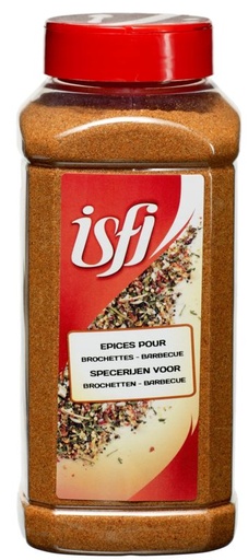 [05100196] ISFI KRUIDENMIX VOOR BROCHETTE 750GR = POTJE