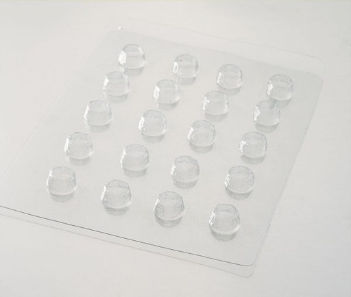 [08056213] 009885 PCB BLISTERS ATTACHES BOULES SOIT 60 EMPREINTES 3PCES ***S/CD***