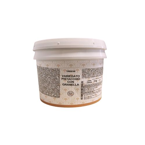 [07400013] PERNIGOTTI VARIEGATO PISTACHE MET PITTEN 3KG