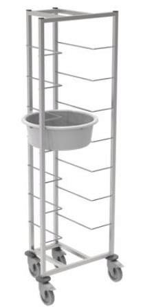 [31170180] ROLLING LADDER FOR 8 DOUGH BINS