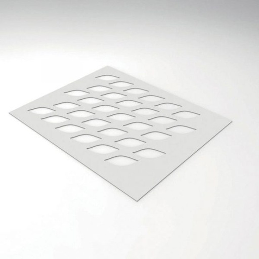 [08056283] 010738 PCB TEMPLATE FOR SHEET 7X3 CM - 30 PRINTS 1PCE ***S/CD***