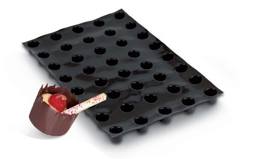 [70408361] FP-01129 FLEXIPAN® ORIGINE PETIT FOUR 60X40CM 54EMP Ø4CM H2CM VOL 25ML