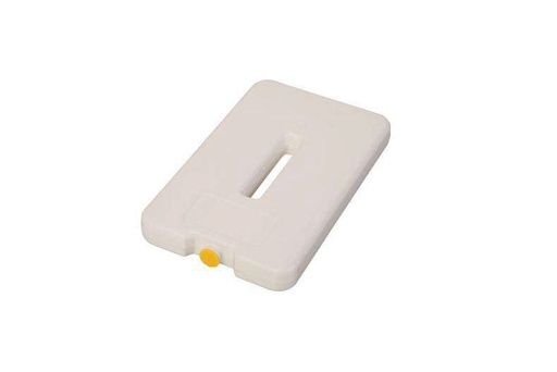 [54101050] WHITE EUTECTIC PLATE GN1/4 26.5X16.2CM -21°C YELLOW CAP