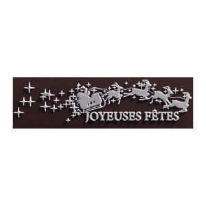 [08057896] PCB FC Rechthoeken met reliëf Slee 7x2 cm 45pces ***s/cd***