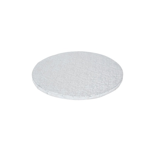 [08075447] RONDE ZILVEREN DIENBLAD 30CM =STUK