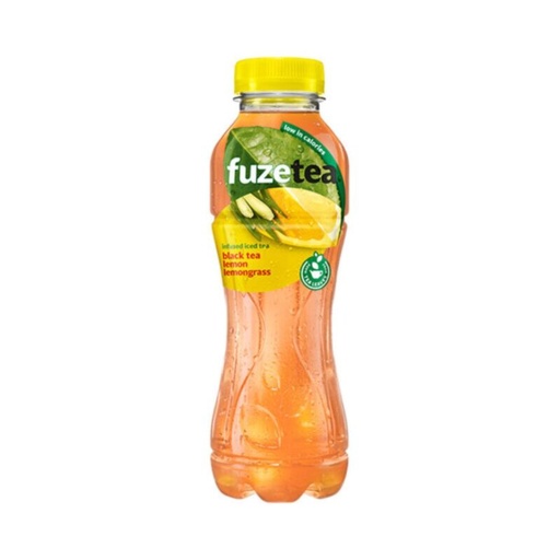 [06100649] DRINK FUZE THE BRUISEND BLACK TEA 24X40CL PET = TRAY