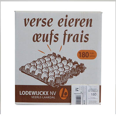 [06020318] VERSE MEDIUM BRUINE EIEREN 55-60 GR 180 STUKS