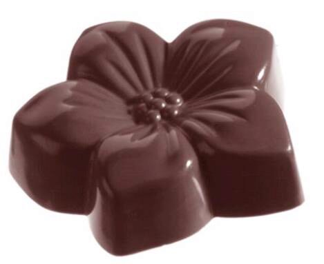 [70410375] MOULE À CHOCOLAT FLEUR CW106013.5X27.5CM *3X6 -- 14GR