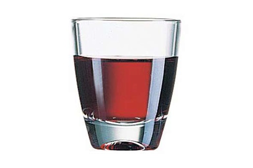 [70200405] GIN GLAS 24 GLAZEN 5CL=DOOS