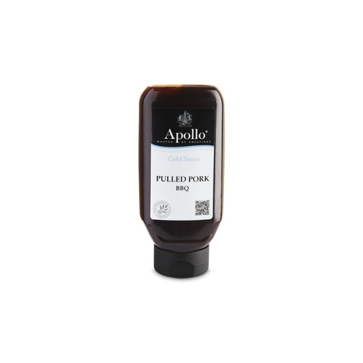 [06101009] APOLLO KOUDE BARBECUESAUS PULLED PORK 670ML