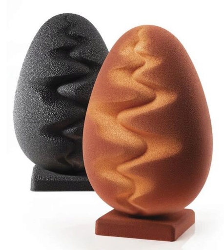 [70410399] PAVONI THERMOFORMED EGG MOLDS "SENNA" KIT 2 PIECES Ø 140 X H 215 MM