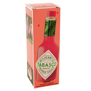 [05100103] TABASCO ROOD 350ML = FLESJE