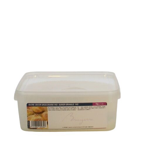 [03010299] SUCRE GRANULE BRILLANT DECOR GROS GRAINS 1KG