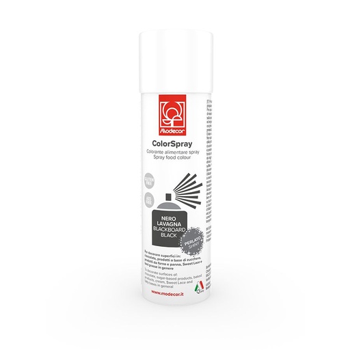 [08052156] 23612 SPUITVERF GLITTER ZWART 250ML