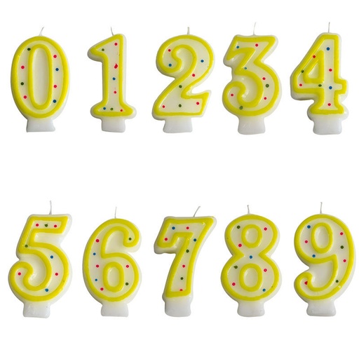 [08080177] 23321 ASSORTIMENT CIJFERKAARS 20 STUKKEN = DOOS