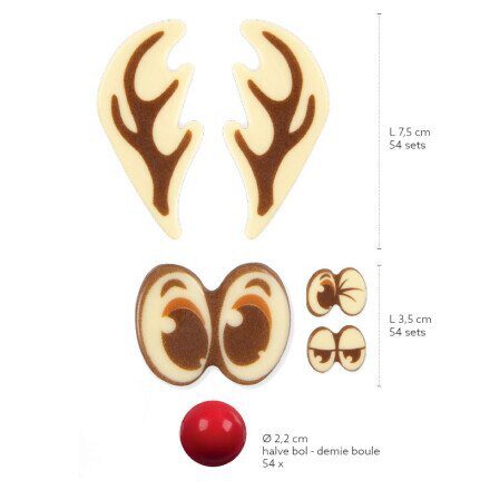 [08031602] 2014064 RUDOLF KIT - 54 STUKS