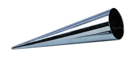 [51631019] INOX HOORNVORM 130X50MM=STUK