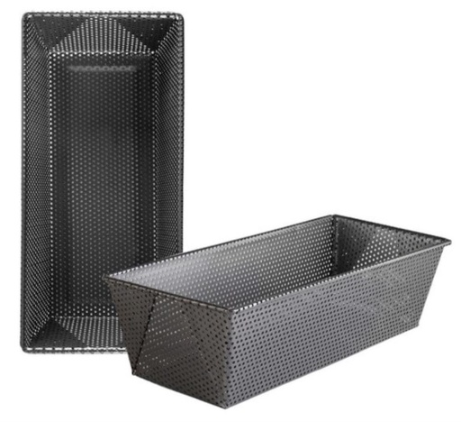 [51222239] IBILI "CROUS"MOULE CAKE 25X11XH7.2CM PERFORE
