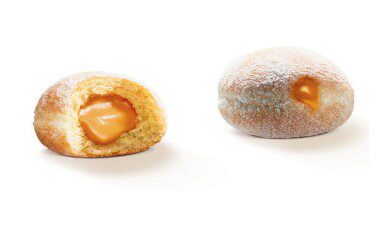 [02060239] ❄️DAUPHINE 4242009 MINI CARAMEL DOUGHNUTS (THE CARAMBA BITE) 105 X 25GR