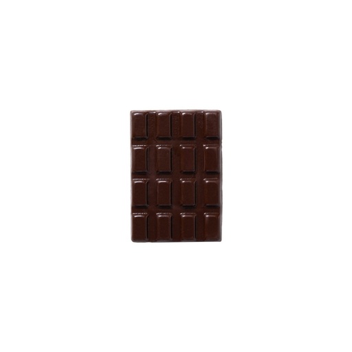 [08058373] 1000081 TABLETTE DE CHOCOLAT FONDANT 4X2,8 CM 150PCS