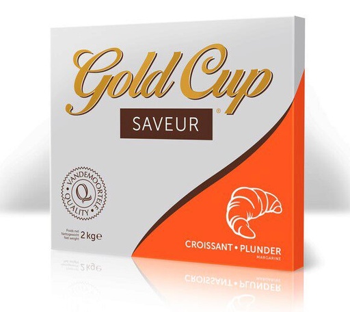 [05070048] GOLD CUP SAVEUR CROISSANT PLAK 6 X 2 KG = DOOS