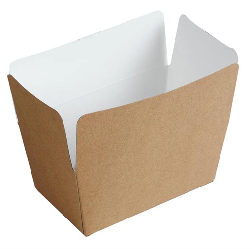 [41700213] 375 GR KRAFT BALLOTIN WITH CARDBOARD BASE 25PCS