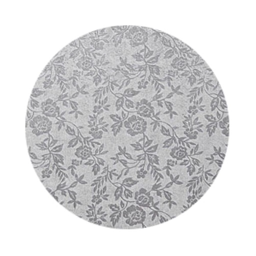 [08075448] 1030348 PLATEAU ROND Ø 35CM ARGENT FOST+ INCLUS