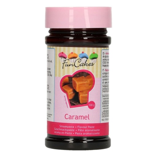 [08053353] *FDS*FUNCAKES PATE AROMATISANTE CARAMEL 100GR
