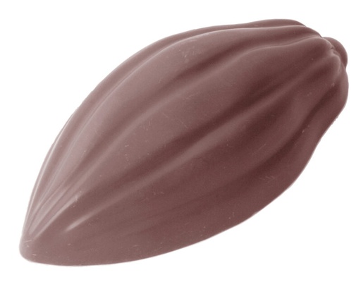 [70410593] MOULE À CHOCOLAT  FEVE CACAO 75MM CW2370 30GR  3X4- 7.4X3.8XH2CM - DOUBLE