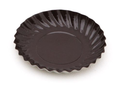 [27665275] ROUND BROWN CARDBOARD PLATE Ø 88 MM FOST+ INCLUDED 100 PIECES