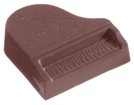 [70410554] MOULE À CHOCOLAT PIANO CW100813.5X27.5CM * 3X6 *15GR