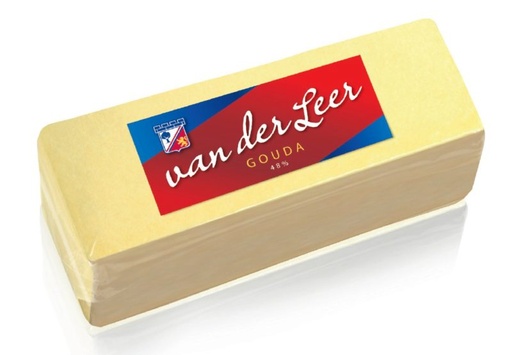 [06100068] HOTEL GOUDA CHEESE BLOCK OF ±4.5 KG VANDERLEER ***VARIABLE WEIGHT***