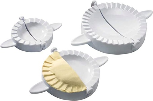 [54914724] WESTMARK SET VAN 3 WITTE PLASTIC RAVIOLI-VORMJES