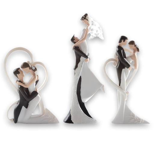 [61008326] 1033065 COUPLE DE MARIES MODERNE 12CM