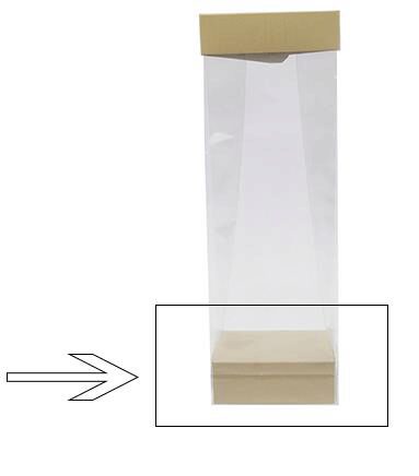 [60700281] BASIS NR. 8 SCHELP VOOR TASONDERKANT 8X5X3CM 100 STUKS