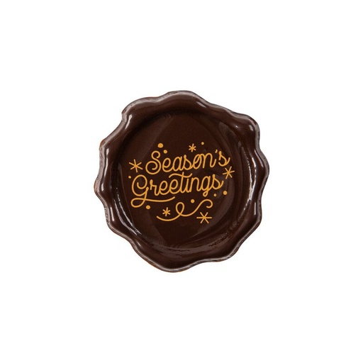 [08054991] 15881 STEMPEL SEASON'S GREETINGS 3,8CM 120STKS ***OP BESTELLING***