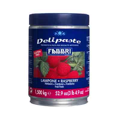 [07062006] FABBRI DELIPASTA FRAMBOZEN AROMA 1,5KG = DOOS