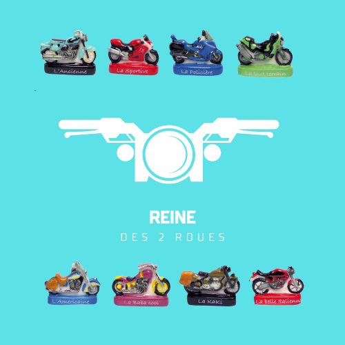 [60229116] *FF*SANTONS 100PCS "REINES DES 2 ROUES"  ***NEW 2025***