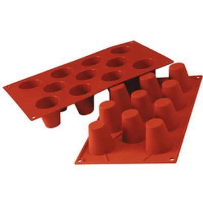 [57663819] SILIKOMART SF020 MOULE 11 MOYENS BABAS Ø45 H 48MM 50ML ANTI-ADHESIF GN1/3 -50° À 250°