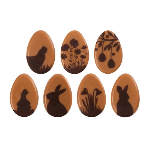 [08054788] 2069180 OEUF MIX PÂQUES 2X3CM 250PCS