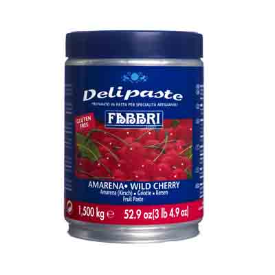 [07062005] FABBRI DELIPASTA AROMA AMARENA 1,5KG = DOOS