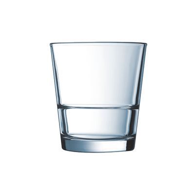 [57657986] ARCOROC VERRE STACK UP FB 21CL EMPILABLE "TREMPÉ"