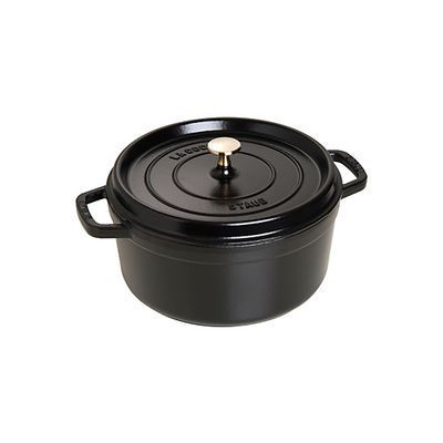 [57659896] STAUB ROUND BLACK COCOTTE 34CM 12.60L
