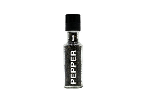 [57667001] BISETTI PEPPER MILL BOTTLE "PEPPER" 16.5CM
