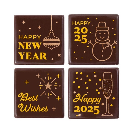 [08054618] 14746 HAPPY 2024 5X5CM 75PCES ***OP/ORDER***